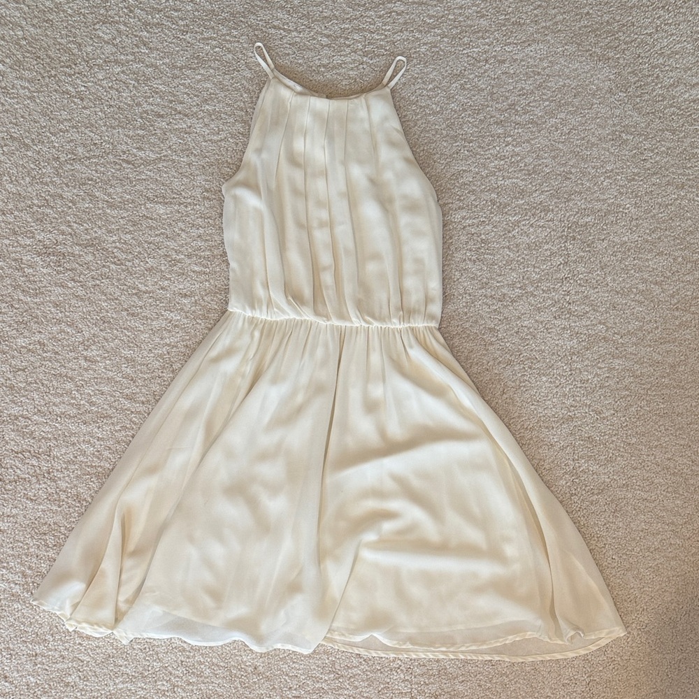 Lush Cream Formal Kids Dress